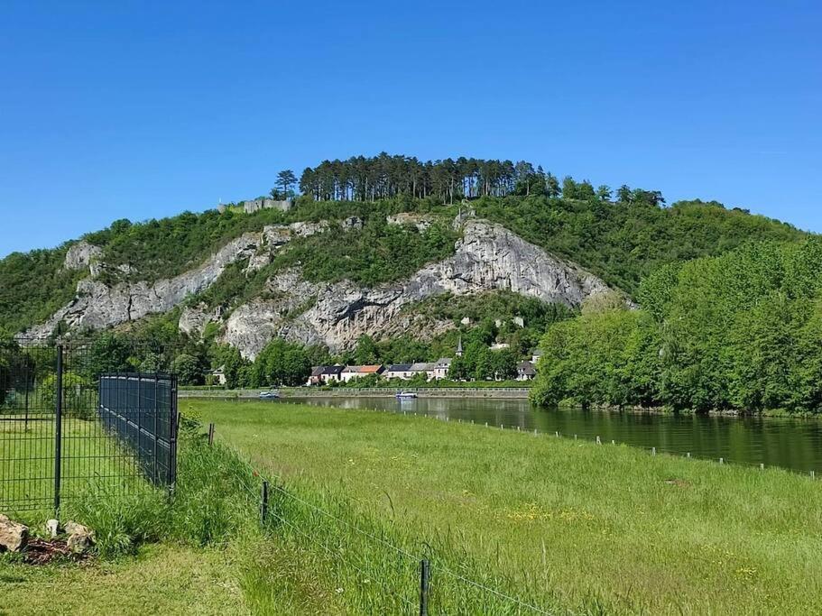Maison Bucolique A Anhee, Vue Meuse Et Falaises Villa Exterior foto